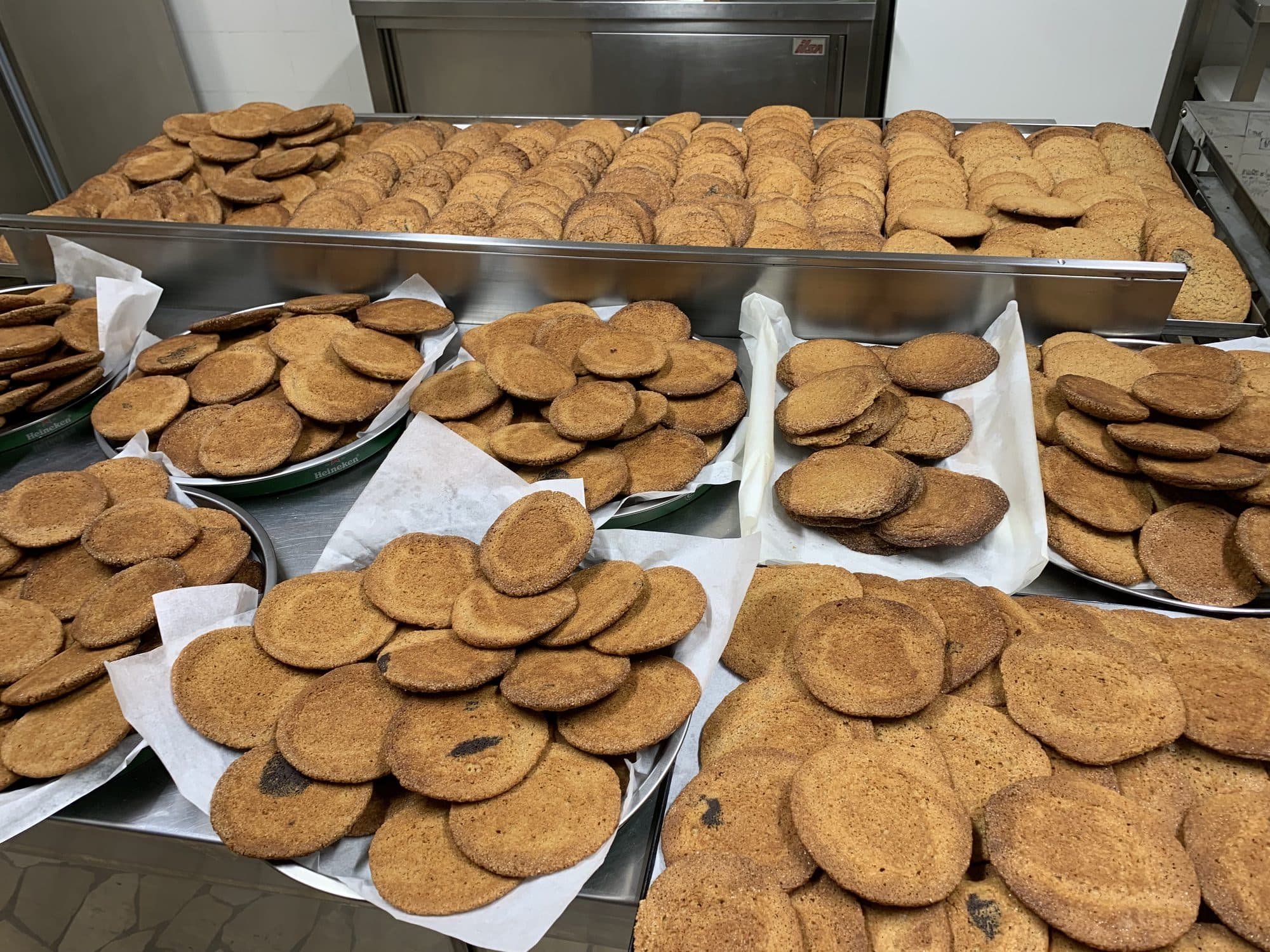 Cookies con farine speciali — Pasticceria · Forno al Bar Camaggi